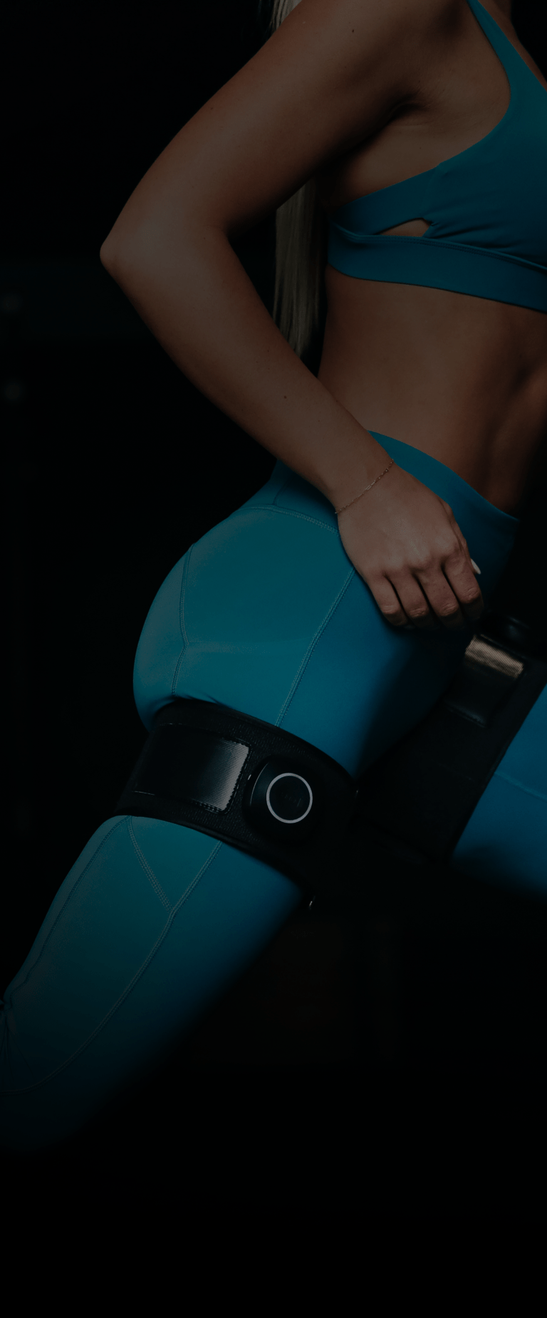 <span style="color: #fff; text-align: left !important; display: block;">THE RESEARCH-<br>BACKED WEARABLE <br>THAT <span class="hollow">ENHANCES</span> <br>YOUR WORKOUTS</span>